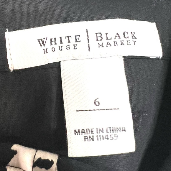 White House Black Market Floral Corset V Strap Top - Picture 11 of 11